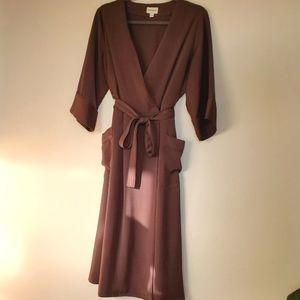 Frank & Oak XL Wrap Dress